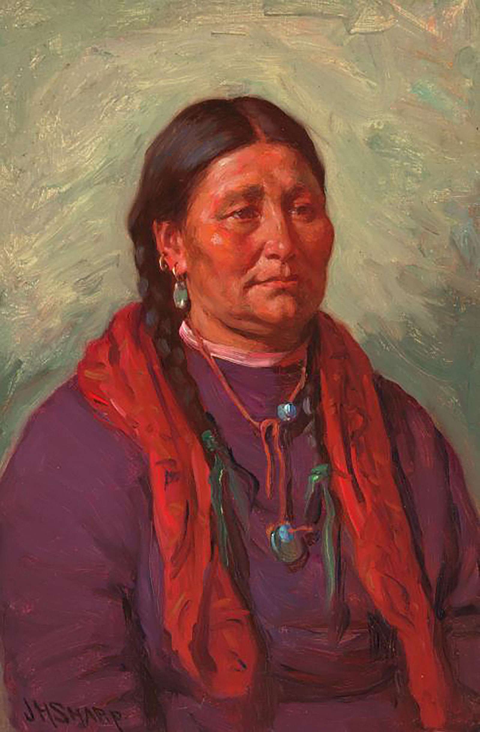 Wife of Chief Goes Ahead